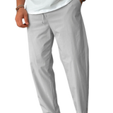 Elegant Men's Clean-Line Pants