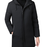 Men's Elegant Long Overcoat