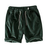 Elegant Men's Corduroy Shorts