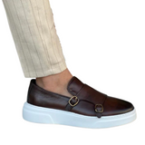 Men's Leather Slip-On Loafers
