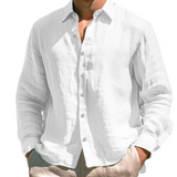 Men's Casual Linen Shirt