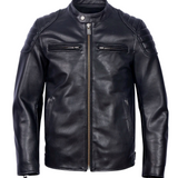 Classic Vintage-Style Men's Leather Jacket