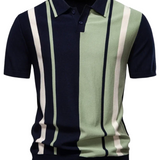 Men's Knit Polo Shirt