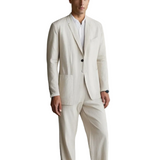 Allan Men's Elegant Linen-Blend Set