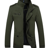 Elegant Men's Cotton Jacket
