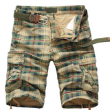 Men's Plaid Beach Shorts