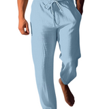 Gordon Men's Linen-Blend Pants