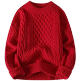 Men's Cable-Knit Sweater