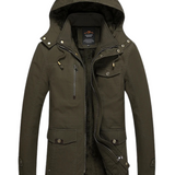 Elegant Men's Quilted Winter Jacket