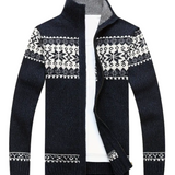 Elegant Men's Knit Cardigan