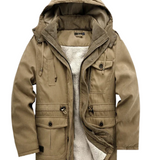 Stylish Quilted Men's Jacket for Cold Days