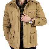 Stylish Quilted Men's Bomber Jacket