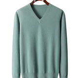 Men's Warm V-Neck Sweater