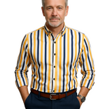 Casual Men's Striped Shirt