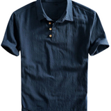 Gordon Men's Linen Polo Shirt