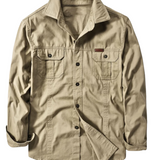 Men's Cotton Cargo Shirt