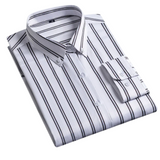 Men's Pinstripe Dress Shirt