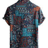 Ted Men's Short Sleeve Shirt – Navy