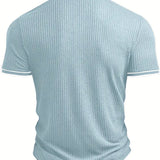 Lyle Men's Ribbed Polo Shirt