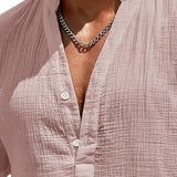 Breathable Men's Cotton Shirt