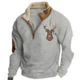 Gordon Men's Vintage-Style Zip Sweater