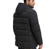 Men's Lined Winter Jacket – Black