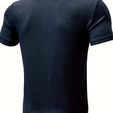 Men's Elegant Patterned T-Shirt