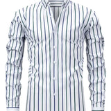 Men's Elegant Striped Shirt