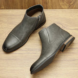 Men's Leather Chelsea Boots