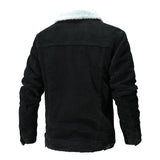 Casual Men's Fleece-Lined Jacket