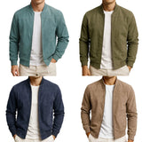 Men's Elegant Suede-Look Jacket