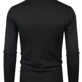 Elegant Men's Turtleneck Sweater