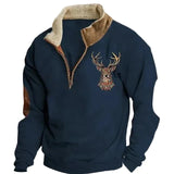 Gordon Men's Vintage-Style Zip Sweater