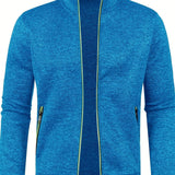 Classic Men's Button-Front Cardigan