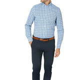 Men's Casual Check Cotton Shirt