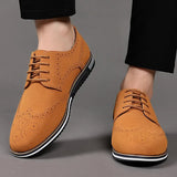 Men's Elegant Glossy Dress Shoes