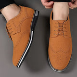 Men's Elegant Glossy Dress Shoes