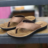 Men's Open Leather Sandals