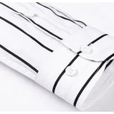 Men's Elegant Striped Cotton Shirt