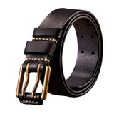 Douglas Men's Belt – Vintage Double-Prong Buckle