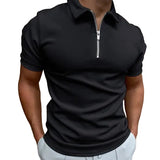 Men's Zip Polo Shirt