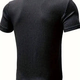 Men's Elegant Patterned T-Shirt