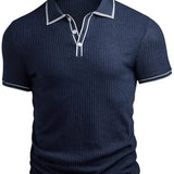 Lyle Men's Ribbed Polo Shirt