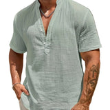 Breathable Men's Cotton Shirt