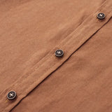 Men's Casual Short Sleeve Cotton Shirt
