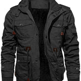 Men's Fleece-Lined Outdoor Jacket