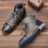 Men's Classic Leather Ankle Boots