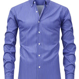 Men's Elegant Striped Shirt