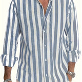 Men's Striped Summer Shirt