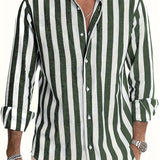 Men's Striped Summer Shirt